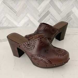 Jack Rogers Wood Clogs
